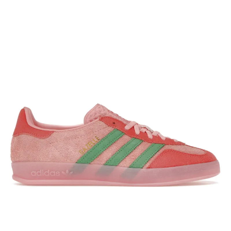 adidas Gazelle Indoor Semi Pink Spark Preloved Scarlet (Women's) - 37.5