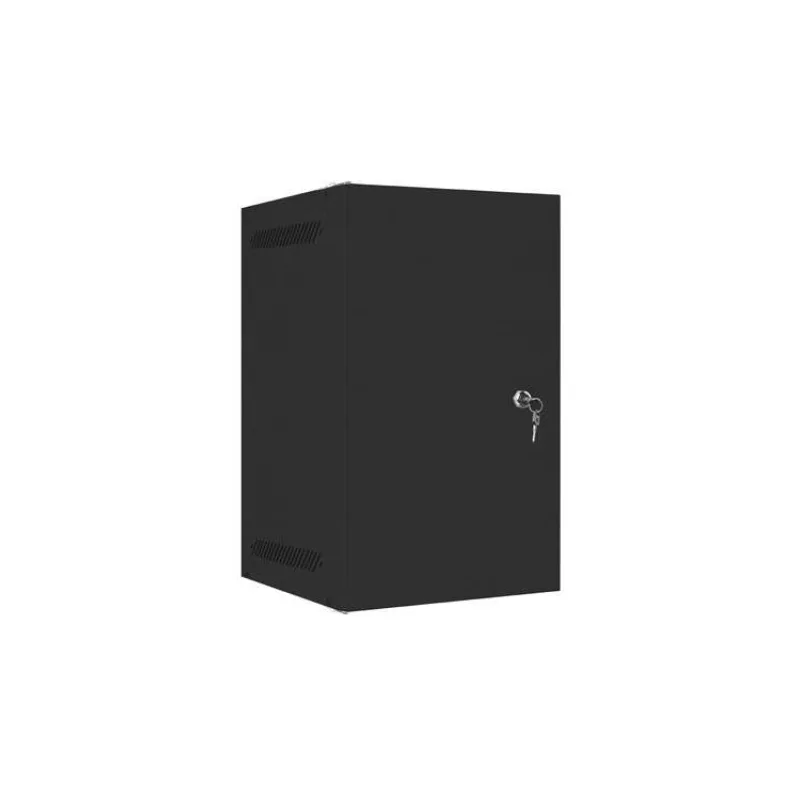 LANBERG RACKOVÁ SKRIŇA 10" PRO MONTÁŽ NA STENU 9U/280X310 PRO VLASTNÚ MONTÁŽ S KOVOVÝMI DVERAMI ČIERNA (WF10-2309-00B)