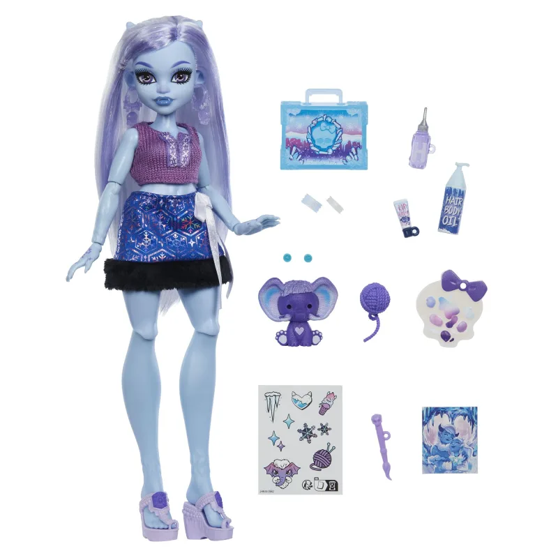 Mattel Monster High bábika SELF-SCARE SECRETS - ABBEY