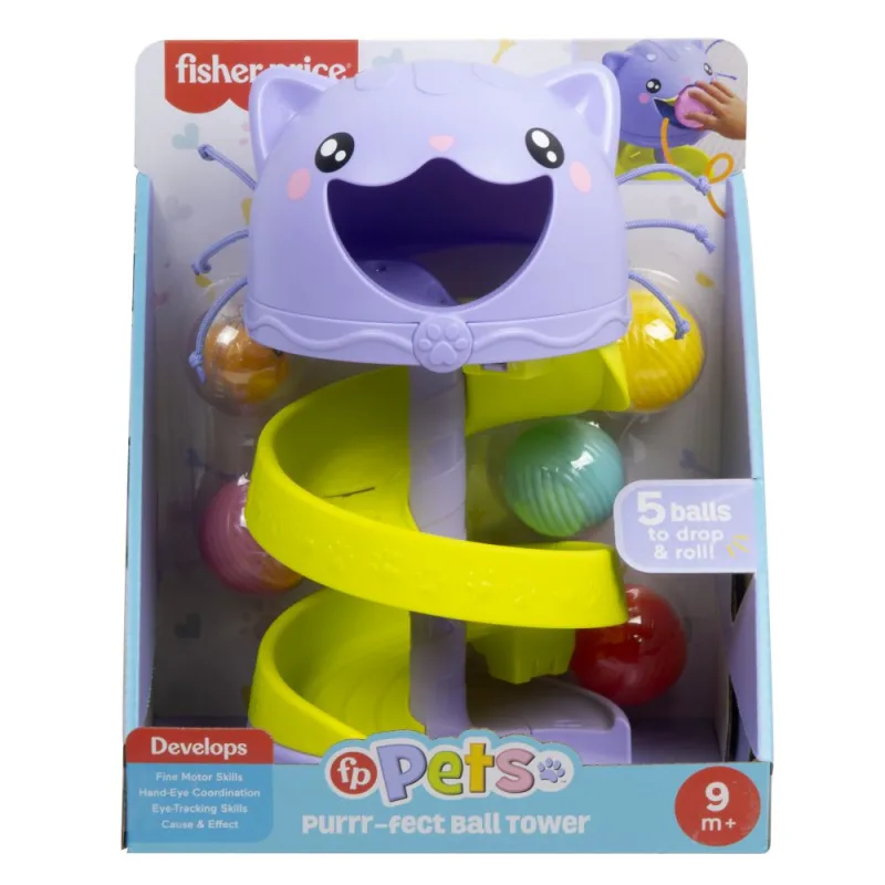 Mattel Fisher Price mačičková guličková dráha