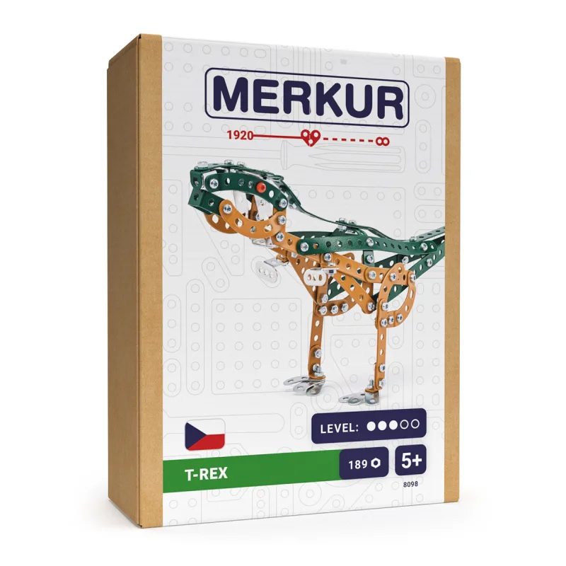 MERKUR - Stavebnice MERKUR - Stavebnica Merkur - DINO - Tyrannosaurus Rex