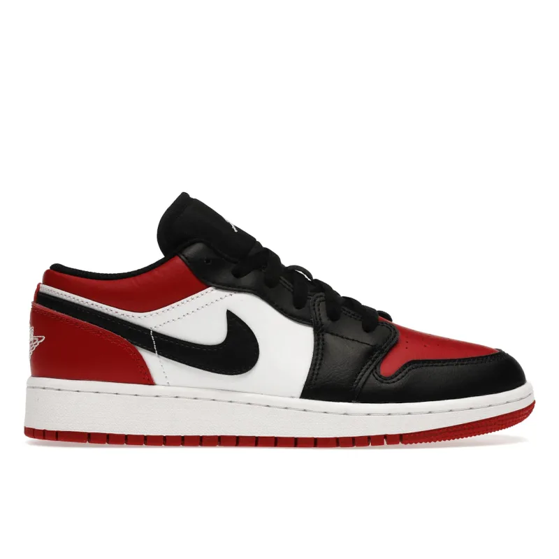 Jordan 1 Low Bred Toe (GS) - 38