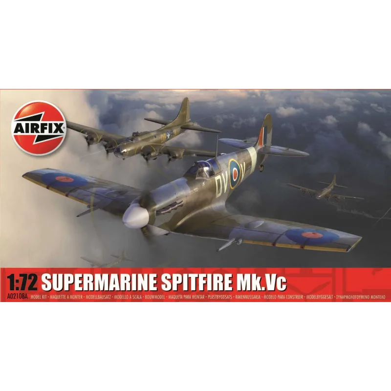 Airfix Classic Kit lietadlo A02108A - Supermarine Spitfire Mk.Vc (1:72)