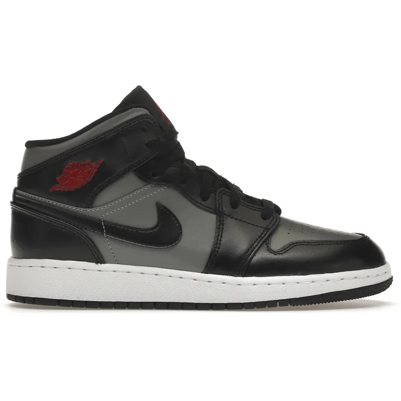 Air Jordan 1 Mid Shadow Red (GS) - 38