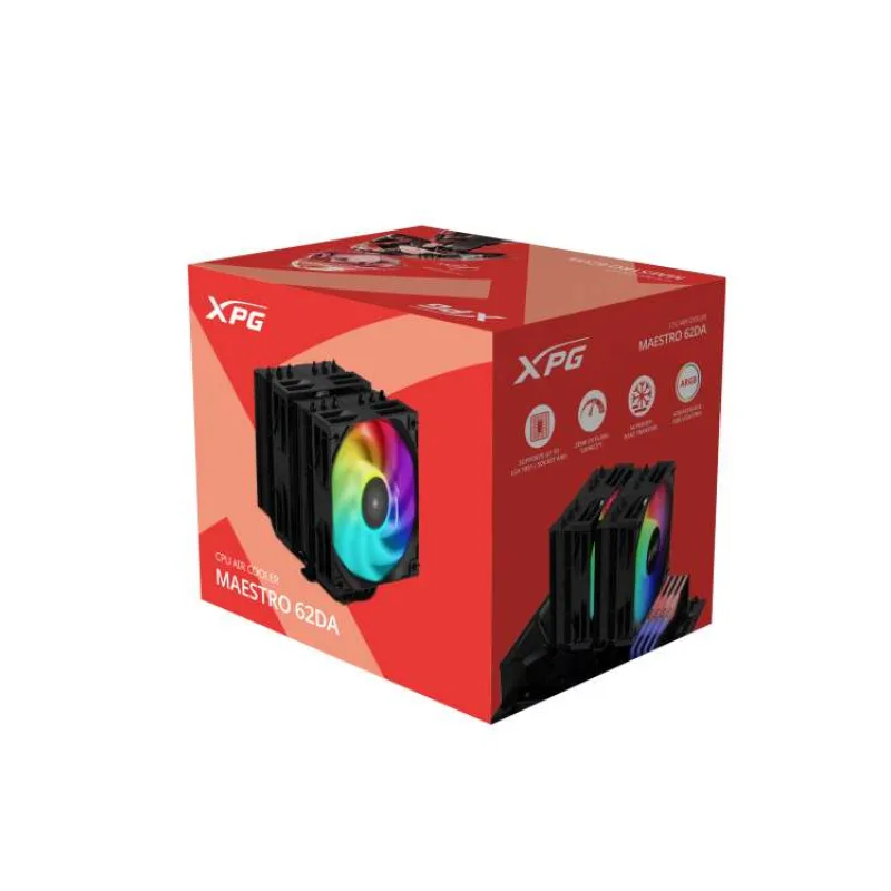Adata XPG MAESTRO 62DA CPU chladič RGB (MAESTRO62DA-BKCWW)