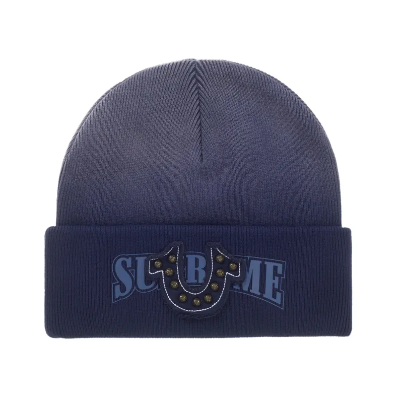 Supreme True Religion Beanie (FW25) Blue Navy - OS