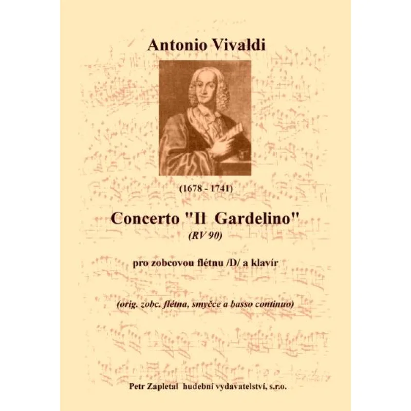 NotaNota Concerto „Il Gardelino“ (Stehlík) RV 90 - klavírní výtah