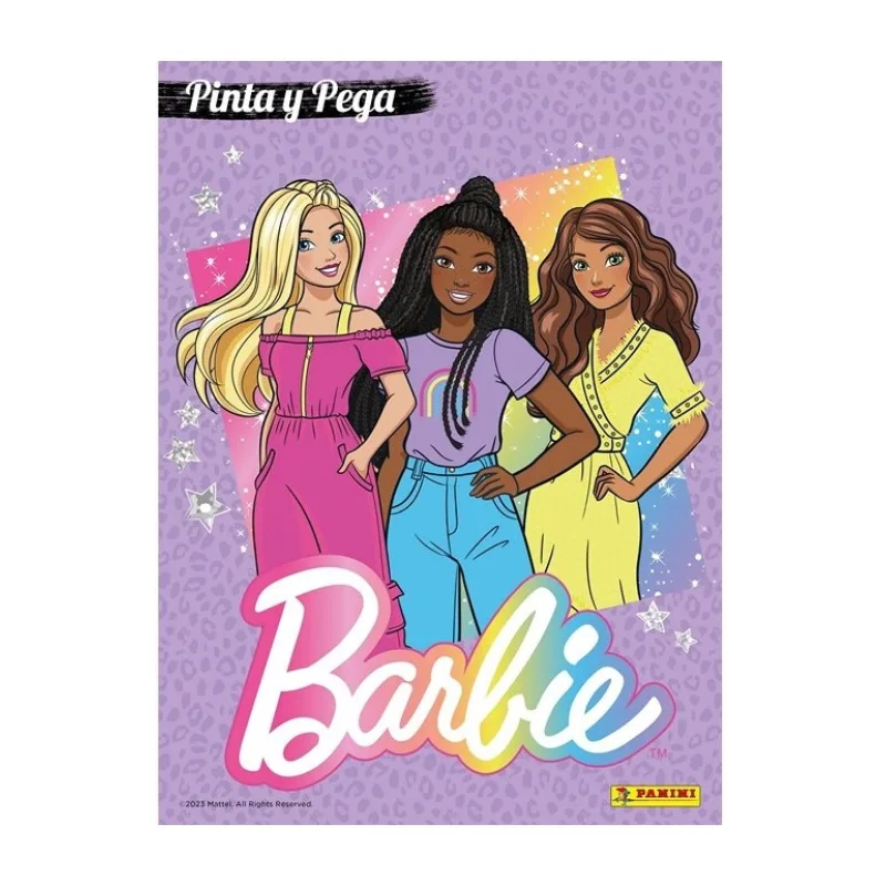 Rappa Omaľovánky + samolepky Barbie A4