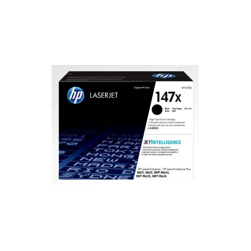 HP toner 147X/Black/25 200 stran (W1470X)