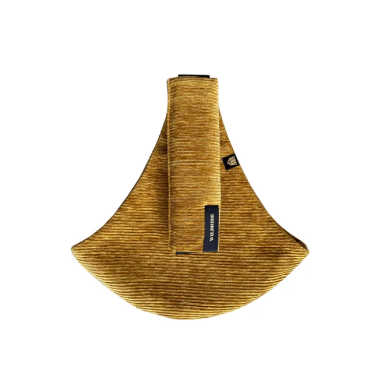 Wildride Detský nosič Corduroy Gold