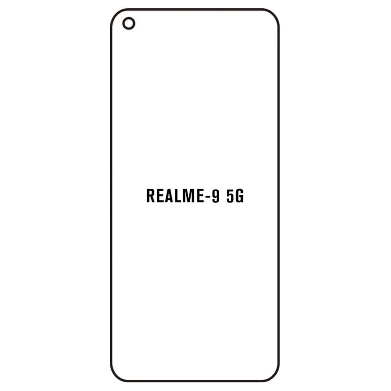 Sunshine Realme 9 5G Predná Hydrogél ochranná fólia Strih: Kompatibilná s krytom, Typ fólie: Číra