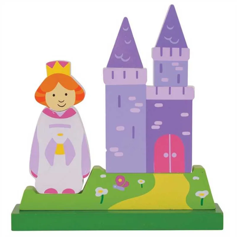 Bigjigs Toys Bigjigs Toys Magnetické vertikálne puzzle zámok