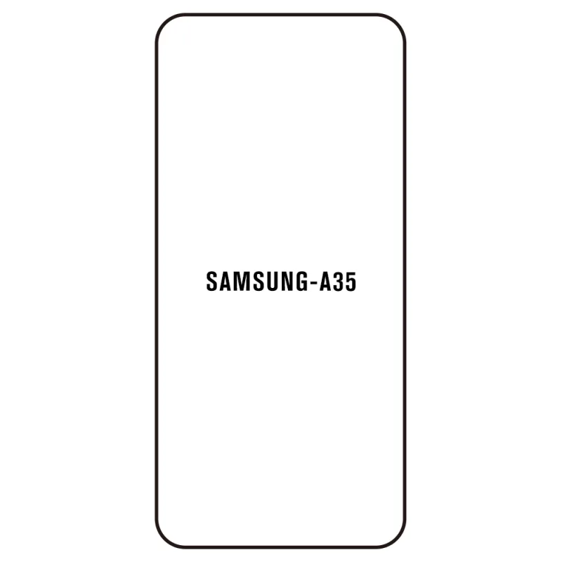 Sunshine Samsung A35 5G Predná Hydrogél ochranná fólia Strih: Kompatibilná s krytom, Typ fólie: Matná