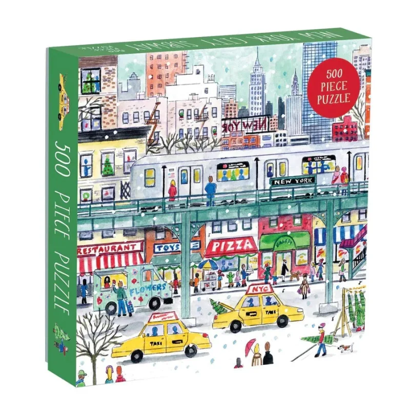 Galison Galison Puzzle V newyorskom metre 500 dielikov
