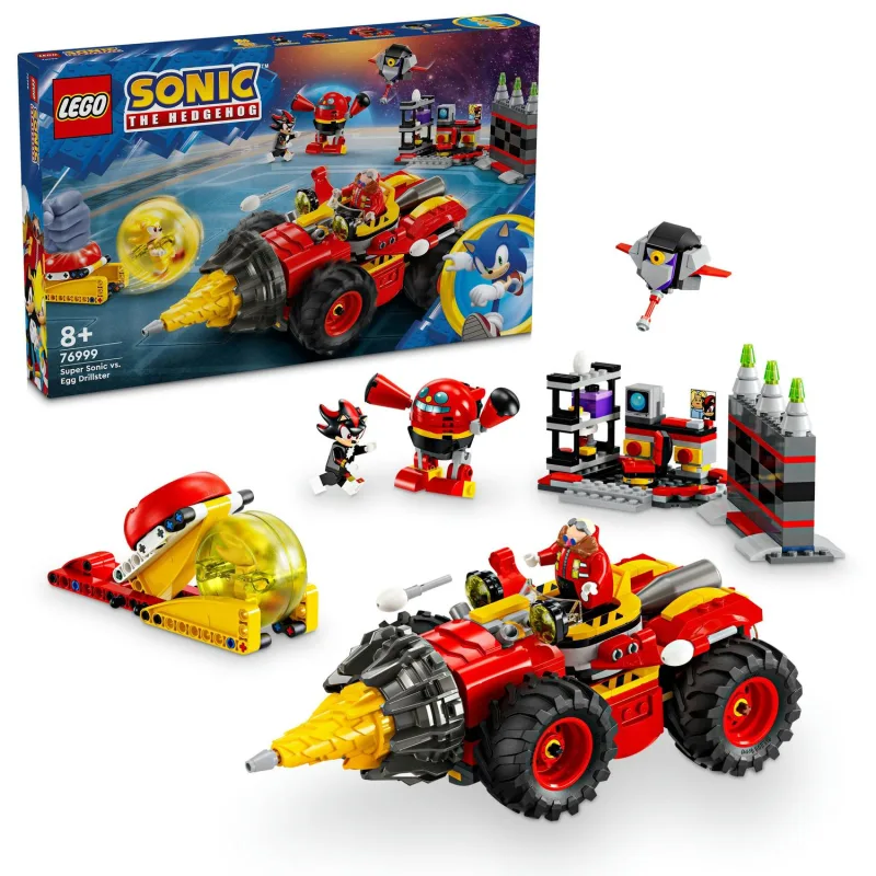 LEGO Sonic The Hedgehog ™ 76999 Super Sonic vs. Egg Drillster