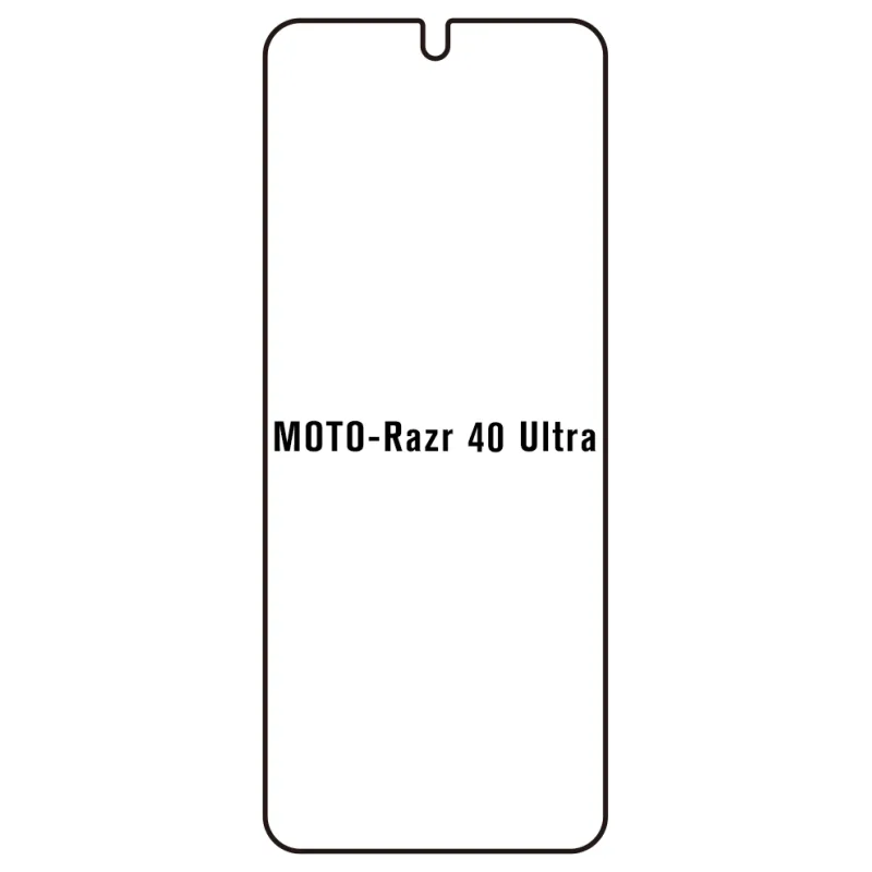 Sunshine Motorola Razr 40 Ultra Predná Hydrogél ochranná fólia Strih: Predná 1, Typ fólie: Anti-Spy (Privacy)
