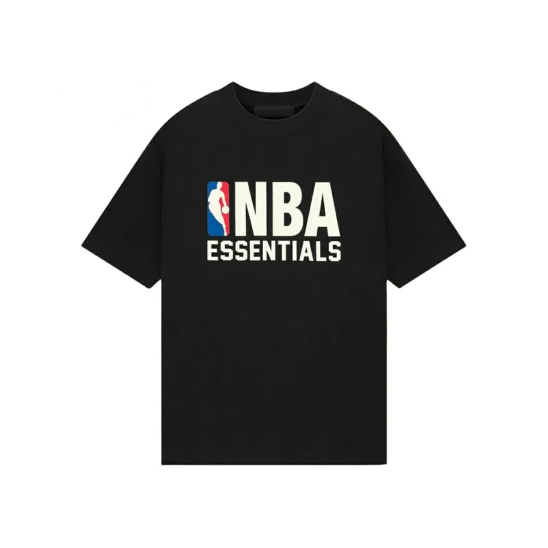 Fear of God Essentials NBA 90s T-shirt Vintage Black - M