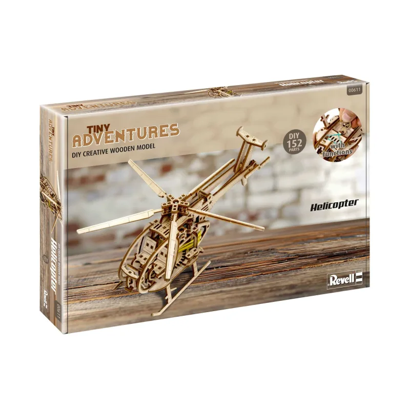 Revell Tiny Adventures REVELL 00611 - Vrtuľník