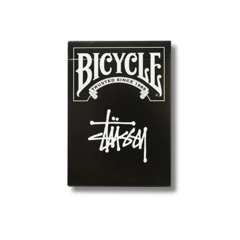 Stussy Bicycle Playing Cards Black - OS