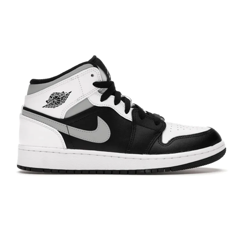 Jordan 1 Mid White Shadow (GS) - 37.5
