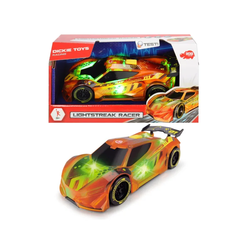 Dickie Racing Cars Dickie Závodní auto Lightstreak