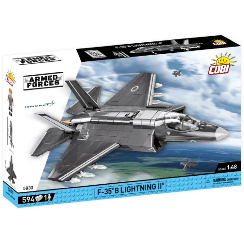 Cobi 5830 Armed Forces F-35B Lightning II, 1:48, 594 kostek