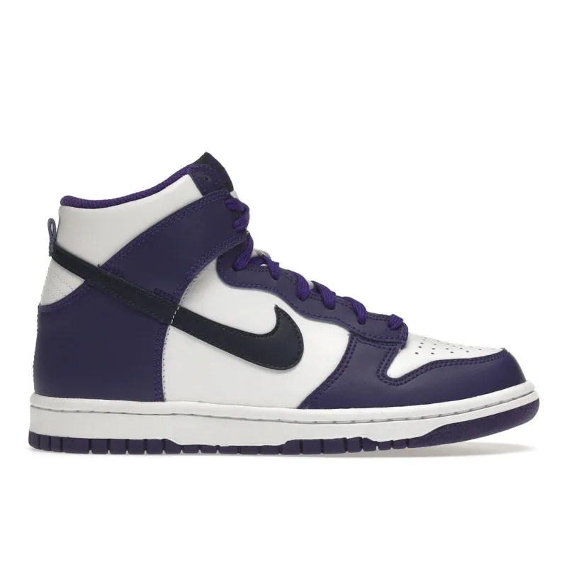 Nike Dunk High Electro Purple Midnight Navy (GS) - 38.5