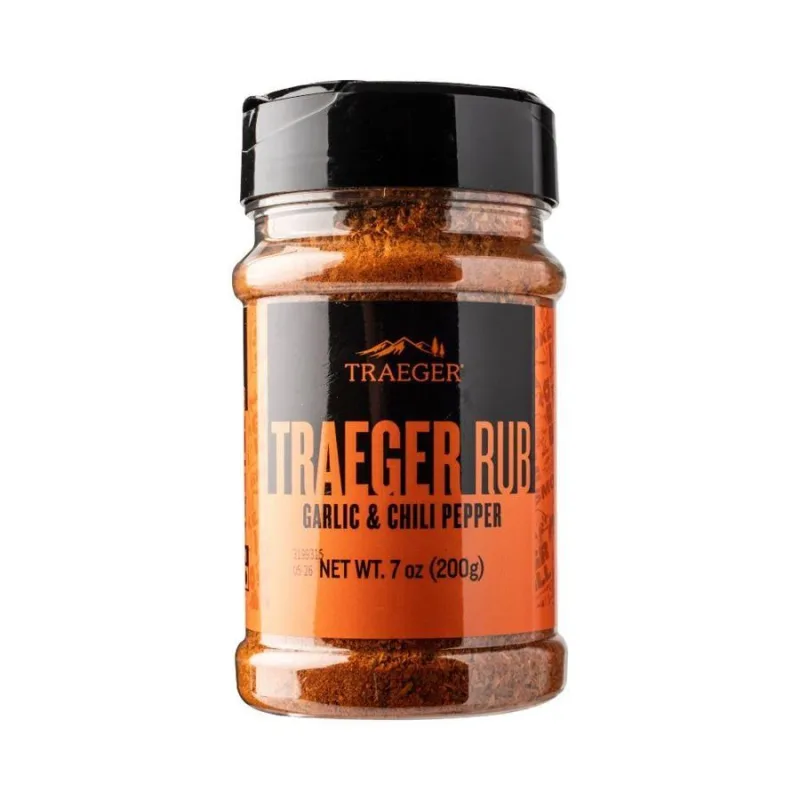 Traeger, Rub Garlic & Chilli Pepper, 200g