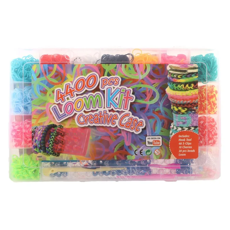 Rappa Loom gumičky mega sada 4400 kusov 35x22x4 cm