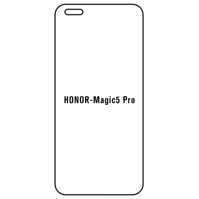 Sunshine Honor Magic5 Pro Predná Hydrogél ochranná fólia Strih: Kompatibilná s krytom, Typ fólie: Matná