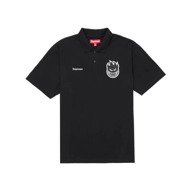Supreme Spitfire Polo Shirt Black - M
