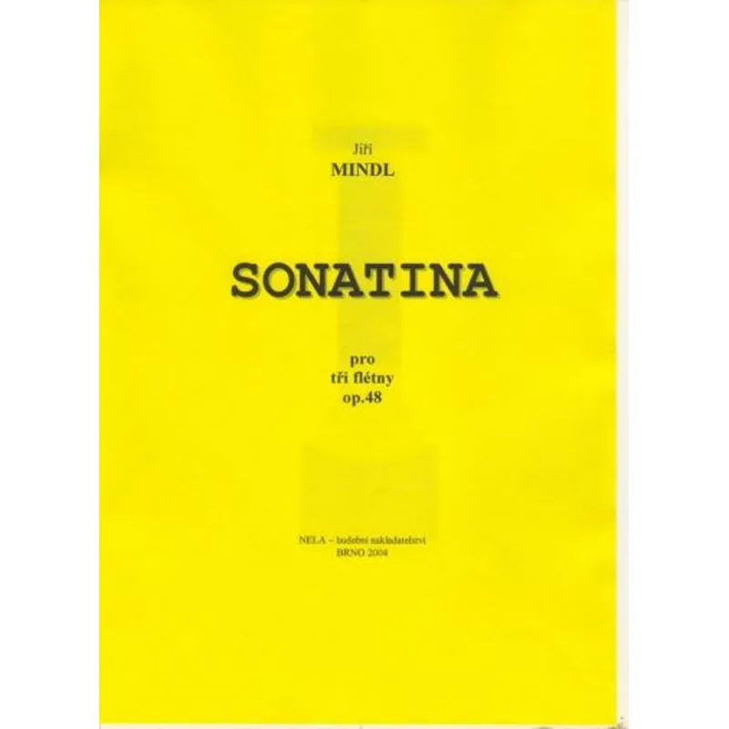 NELA Sonatina pro tři flétny op. 48