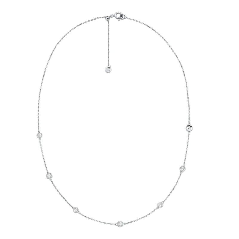 Michael Kors dámsky náhrdelník strieborný MKC1714CZ040