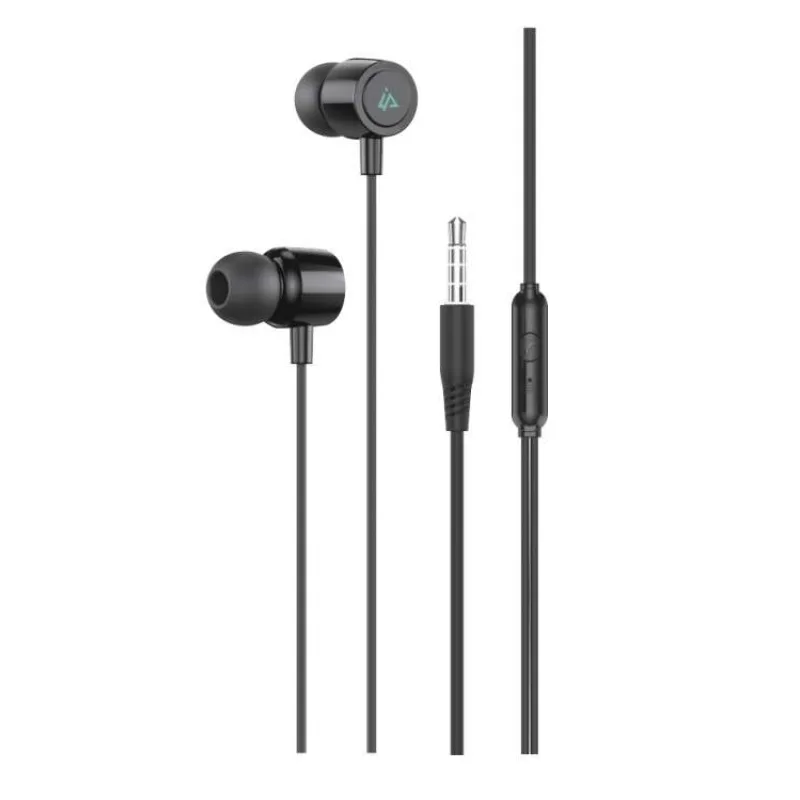 DRÔTOVÉ SLÚCHADLÁ 3,5MM JACK ČIERNA (90010133)