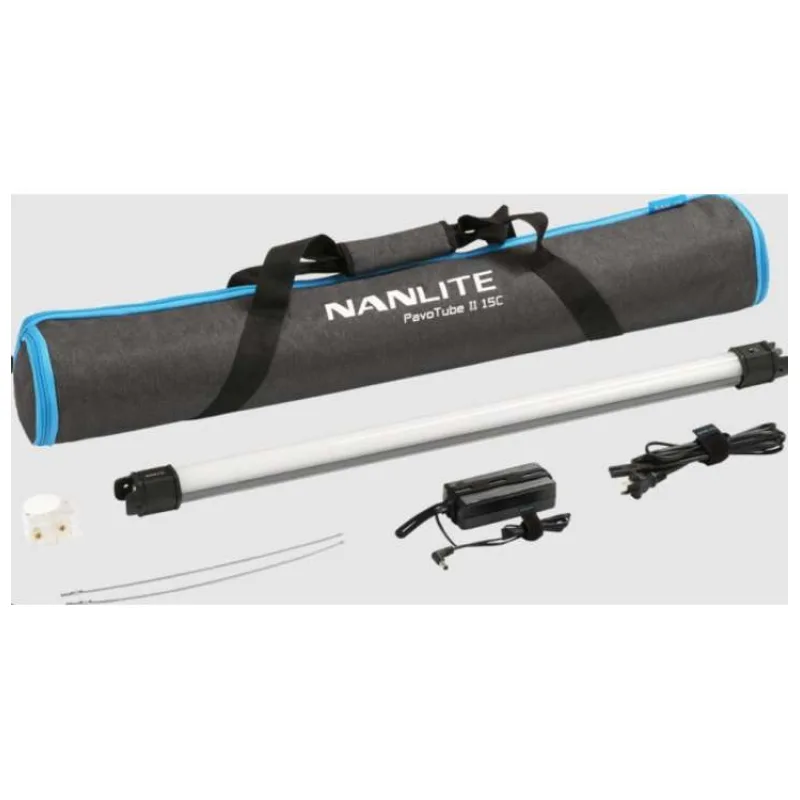 Nanlite Pavotube II 15C LED RGBWW Tube Light 1 Light Kit (15-2025-1KIT)