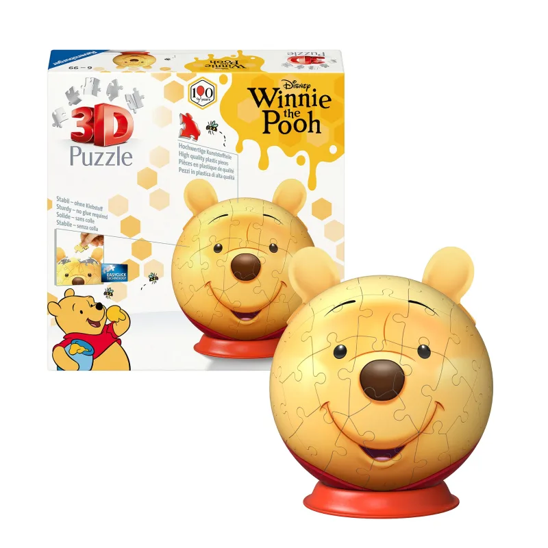 Ravensburger Puzzle ball s ušami Macko Pú