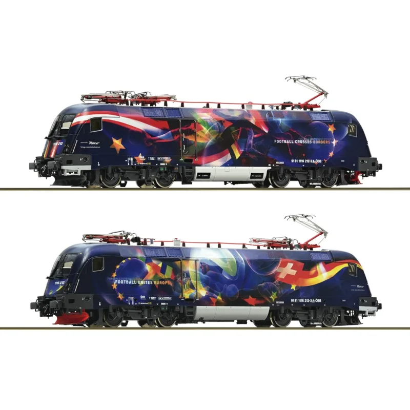 Roco Roco Elektrická lokomotiva Rh 1116 „Fotbal spojuje Evropu“, ÖBB - 7510062