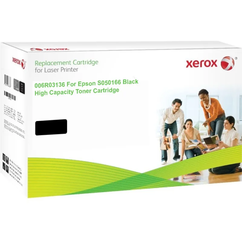 XEROX toner kompat. s Epson S050166, 6 000 str, bk 006R03136