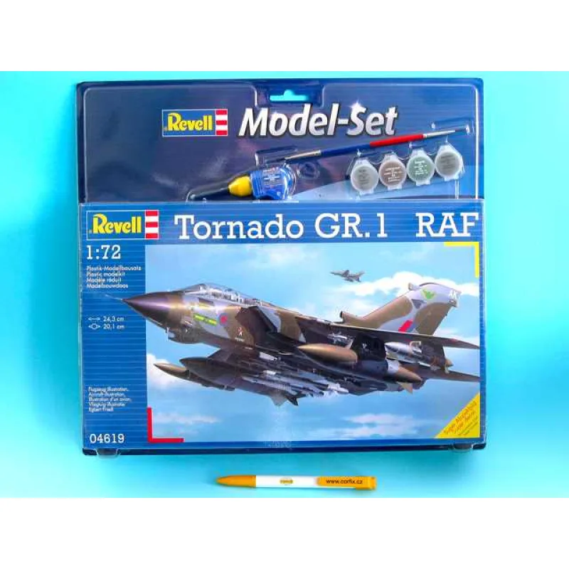Revell ModelSet lietadlo 64619 - Tornado GR. 1 RAF (1:72)