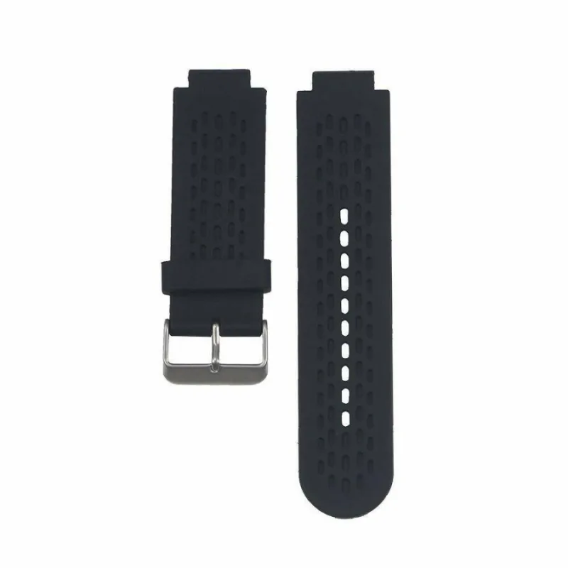 Silikonový řemínek pro Garmin Approach S2 a S4 - Černý, 16 mm ESES 1530002914