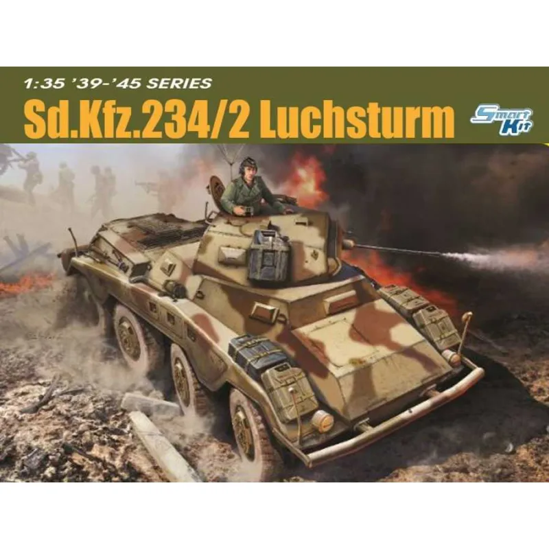 Dragon Model Kit military 6696 - Sd.Kfz. 234/2 LUCHSTRUM (1:35)