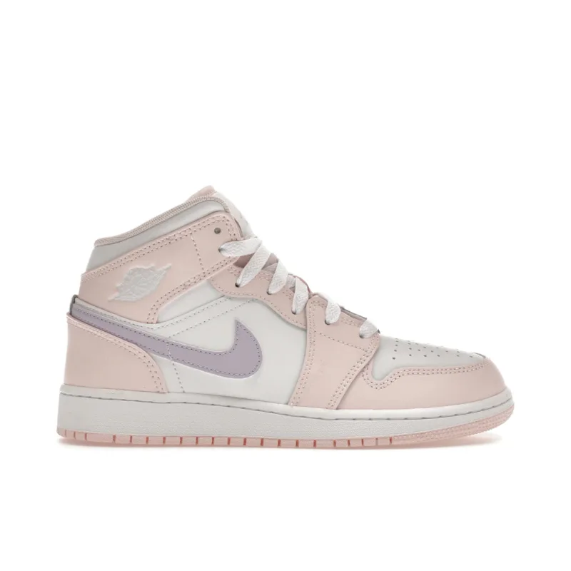 Jordan 1 Mid Pink Wash (GS) - 38
