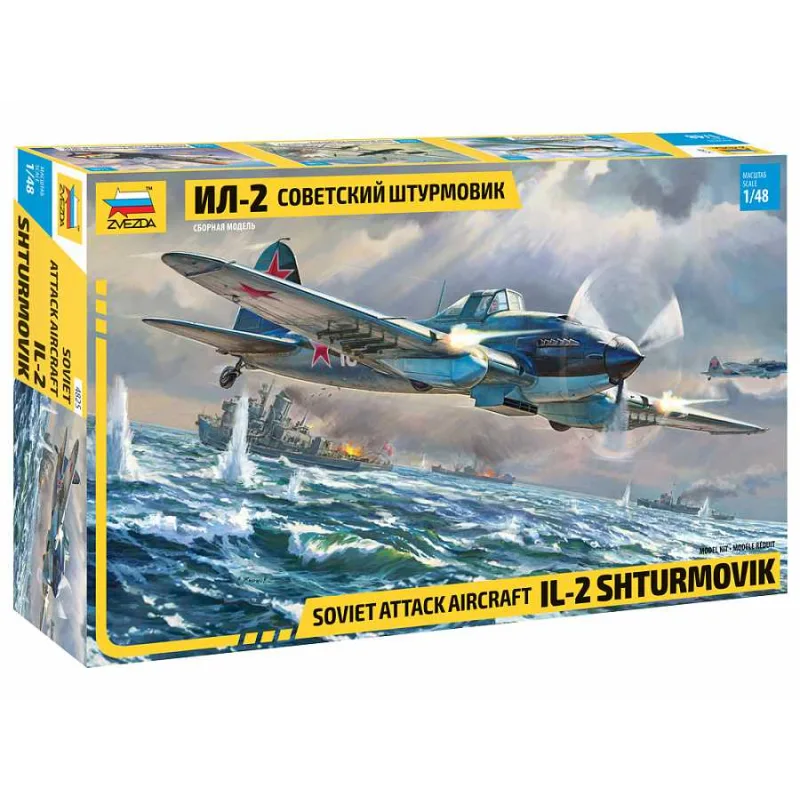 Zvezda Model Kit lietadlo 4825 - IL-2 Stormovik (1:48)