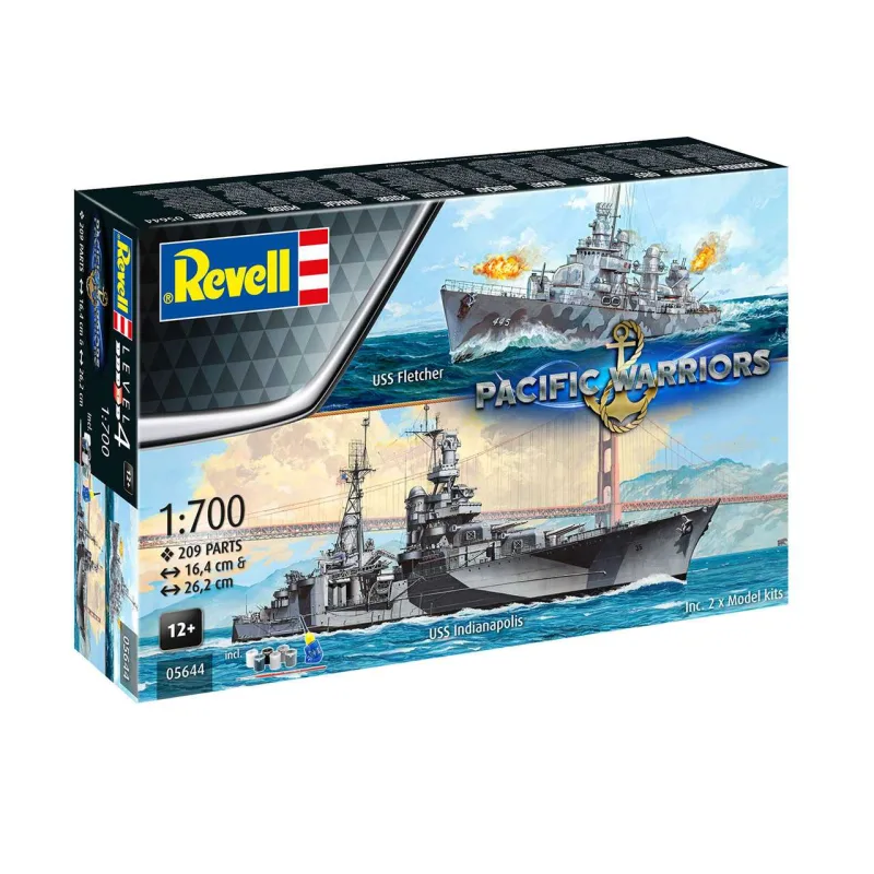 Revell Gift-Set lode 05644 - Pacific Warriors (1:700)