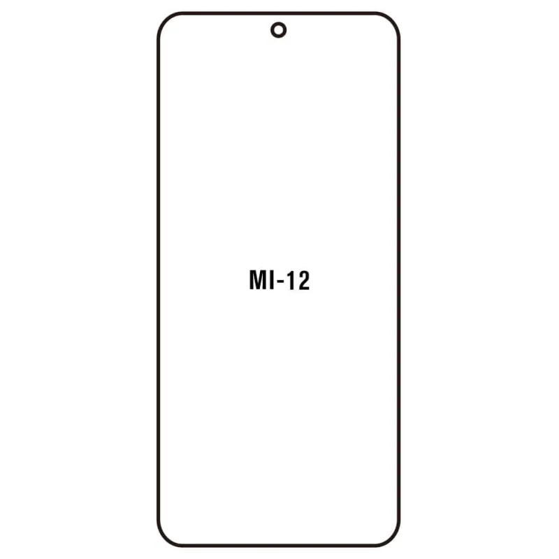 Sunshine Xiaomi 12 / 12X Predná Hydrogél ochranná fólia Strih: Kompatibilná s krytom, Typ fólie: Proti modrému svetlu
