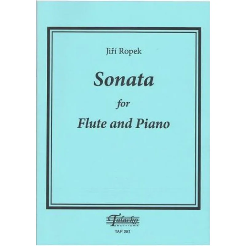 Talacko Editions Sonata for flute and piano
