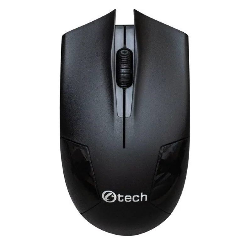 C-TECH WLM-08/ Kancelárska/ Optická/ 1 200 DPI/ Bezdrôtová USB/ Čierna…