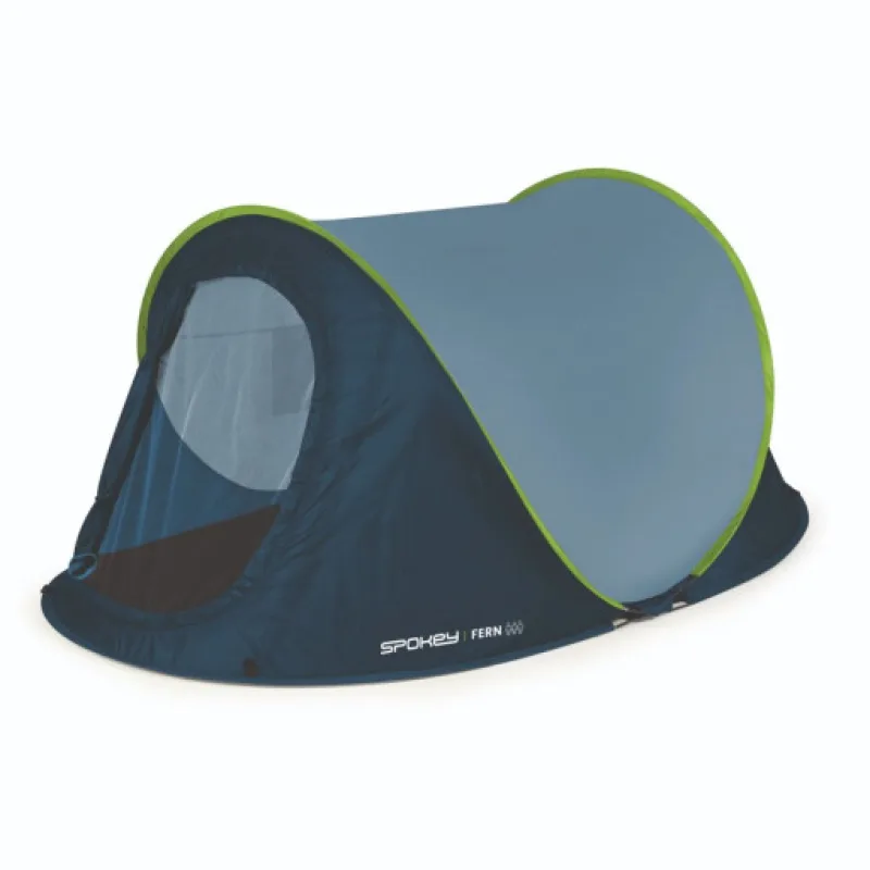 Spokey SAPPHIRE Samorozkládací stan pro 2 osoby, zelený, 245xx145x105 cm