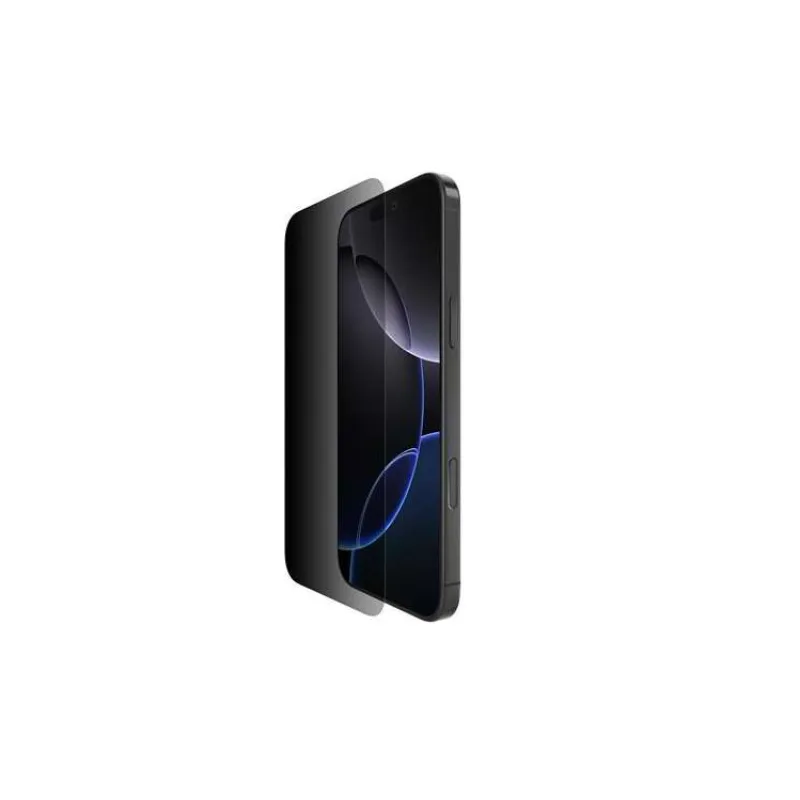 Belkin SCREENFORCE Invisiglass Privacy Anti-Microbial ochranné privátní sklo pro iPhone 16 Pro Max (OVA170hq)