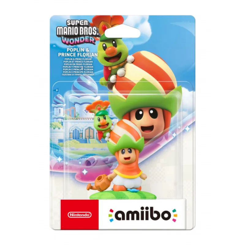 amiibo Super Mario Bros. Wonder - Poplin and Prince Florian
